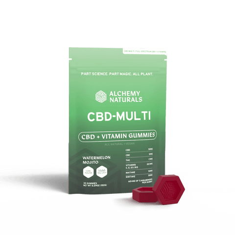 Alchemy Naturals - Full Spectrum CBD + CBC + Multi-Vitamin Gummies