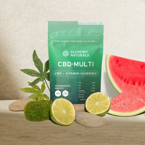 Alchemy Naturals - Full Spectrum CBD + CBC + Multi-Vitamin Gummies