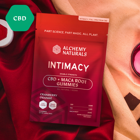 Alchemy Naturals - Full Spectrum CBD + Maca Root Gummies for Sex
