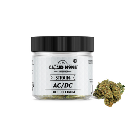 Cloud N9ne CBD Flower - Strain: AC-DC (Indoor) - BuyLegalMeds.com