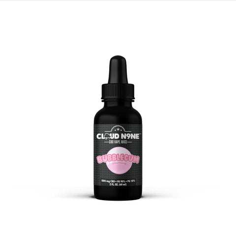 Cloud N9ne CBD Vape Juice: Bubble Gum - 500mg CBD