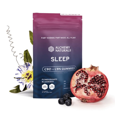 Alchemy Naturals - Full Spectrum CBD + CBN Gummies For Sleep