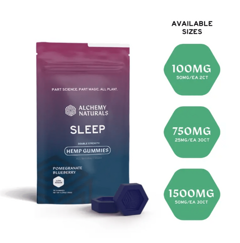 Alchemy Naturals - Full Spectrum CBD + CBN Gummies For Sleep