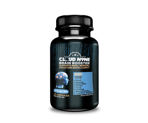 Cloud N9ne Brain Booster - 375mg CBD and Nootropics