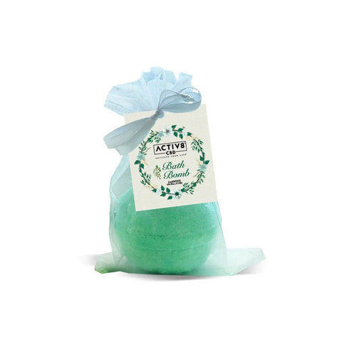ACTIV8 CBD Bath Bomb: Jasmine - 100mg CBD