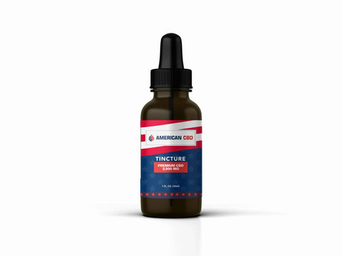 American CBD Tincture: 500mg, 2,500mg, 5,000mg & 8,000mg
