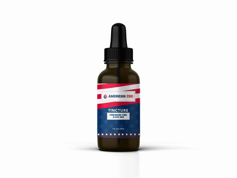 American CBD Tincture: 500mg, 2,500mg, 5,000mg & 8,000mg
