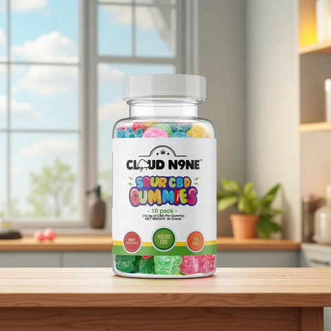 Cloud N9ne CBD Gummies: Daytime - 10 Pack / 100 mg - BuyLegalMeds.com