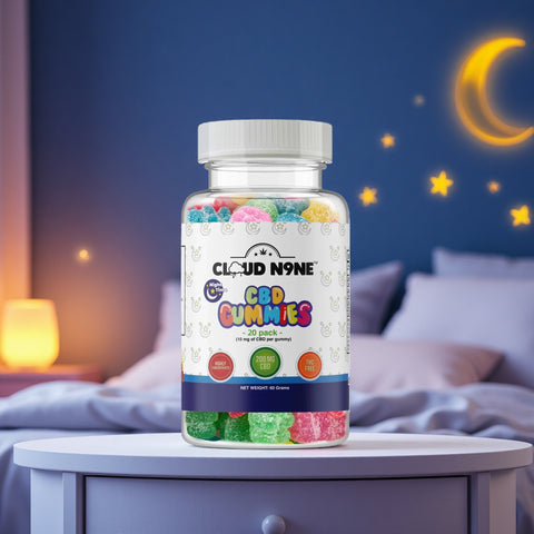 Cloud N9ne CBD Gummies: Nighttime - 20 Pack / 200 mg