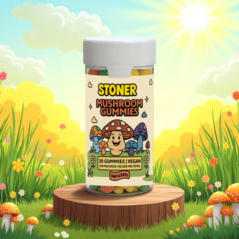 Stoner Mushroom Gummies – 30 Count / 10,500 mg