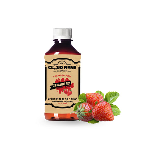 CLOUD N9NE SYRUP - Strawberry CBD syrup
